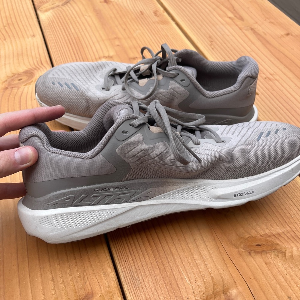 Altra Light Gray Running Shoes - Picture 8 of 10